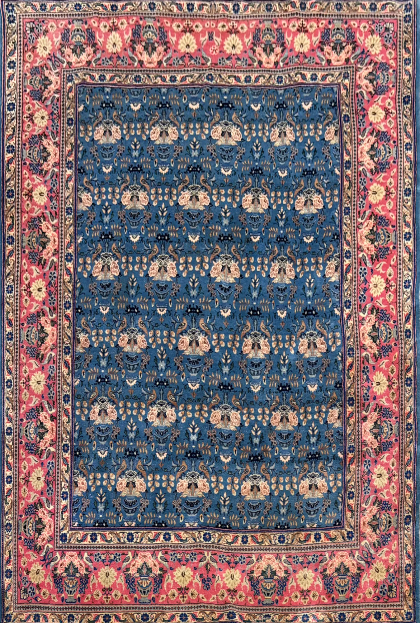 6'8 x 8 Traditional Hand-Knotted Oriental Rug #TR408 - Palace Oriental Rugs