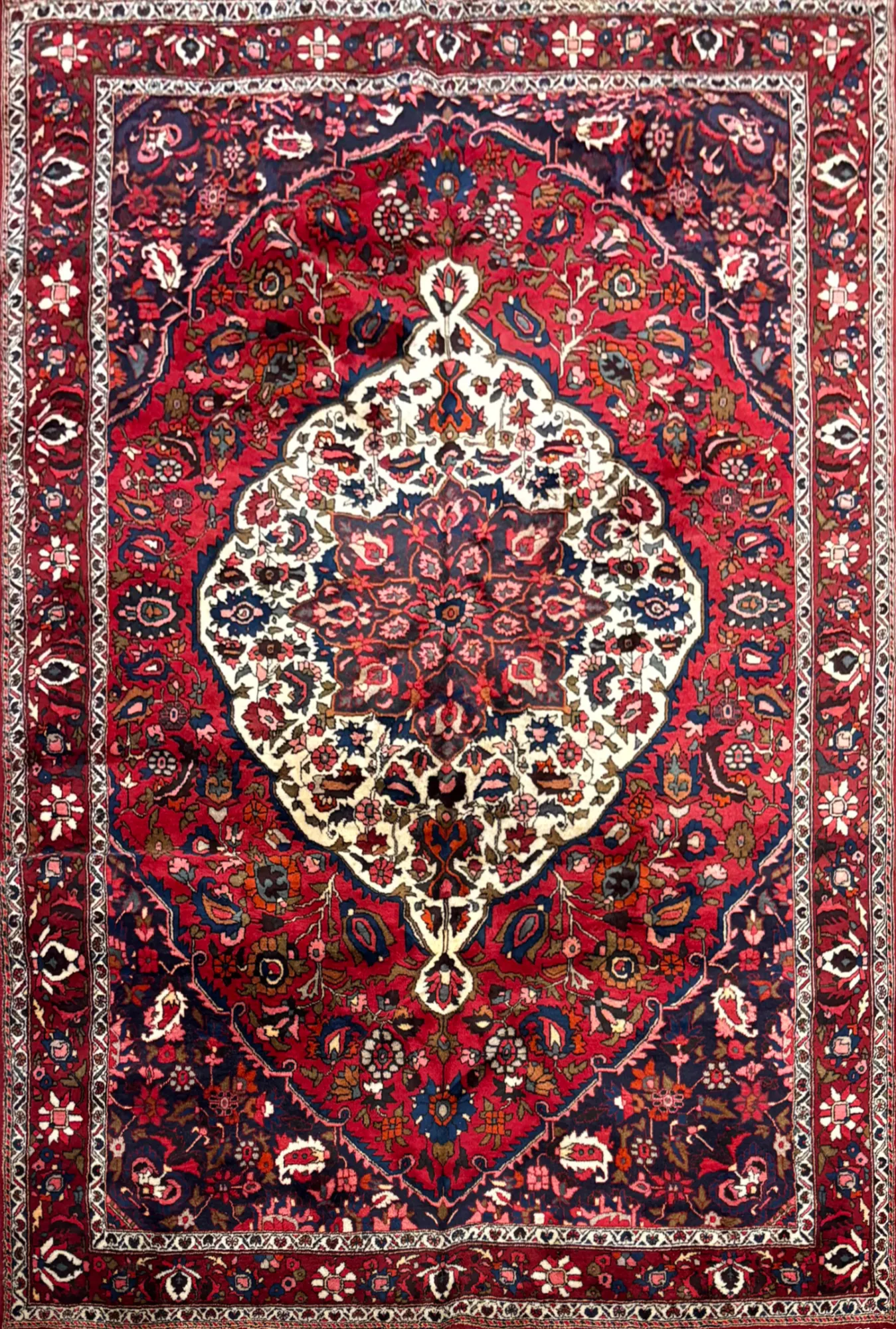 6'10 x 10'5 Traditional Hand-Knotted Oriental Rug #TR409 - Palace Oriental Rugs