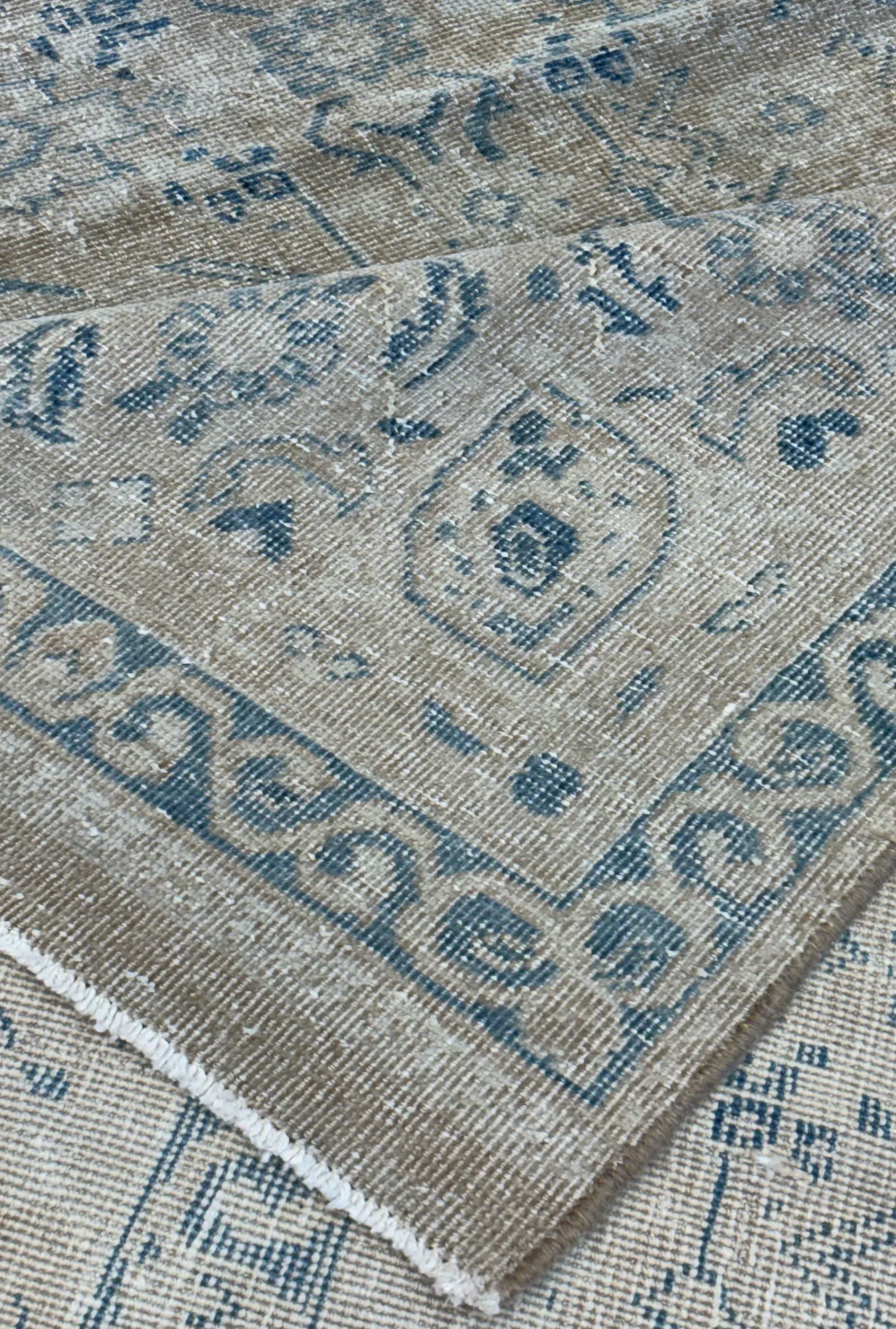 10'2 x 12'1 Transitional Hand-Knotted Oriental Rug #TS238 - Palace Oriental Rugs - Detail Angle
