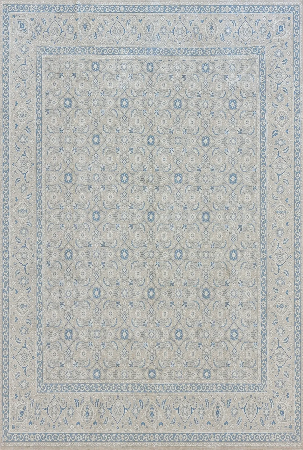 10'2 x 12'1 Transitional Hand-Knotted Oriental Rug #TS238 - Palace Oriental Rugs