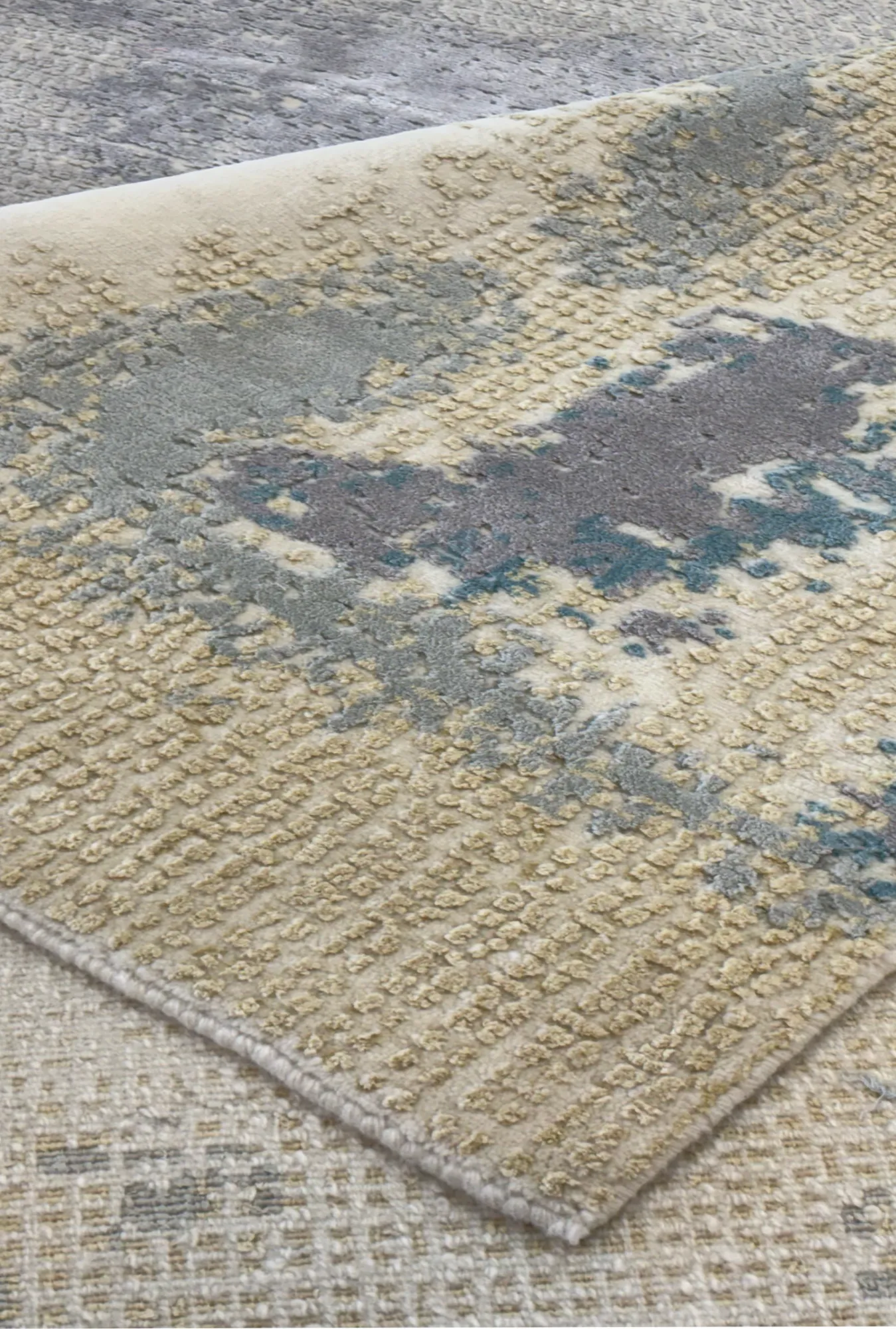 10 x 14'2 Contemporary Hand-Knotted Oriental Rug #CO240 - Palace Oriental Rugs - Detail Angle